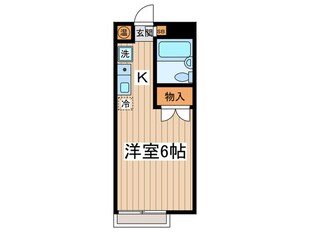 ハビタス調布の物件間取画像